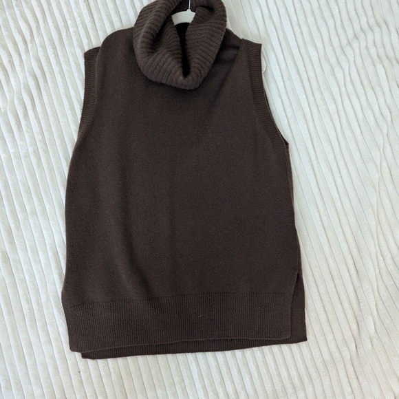 Naked cashmere sleeveless sweater xs Brown - Picture 3 of 6